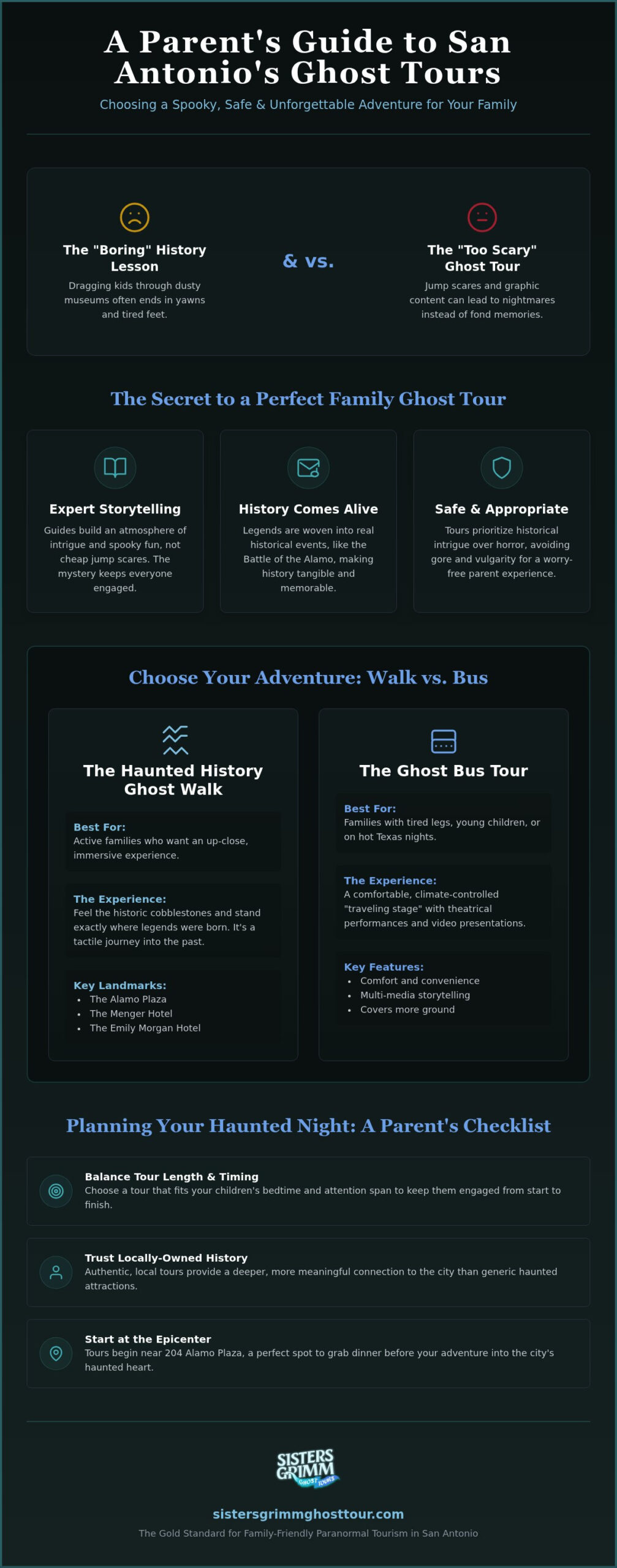 The Best Family Friendly Ghost Tour in San Antonio: A 2026 Parent's Guide